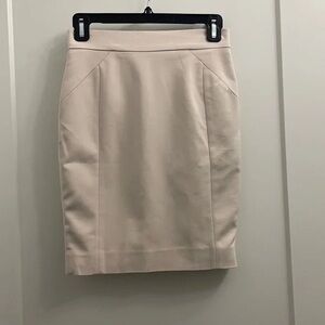Van Heusen Light Beige Pencil Skirt